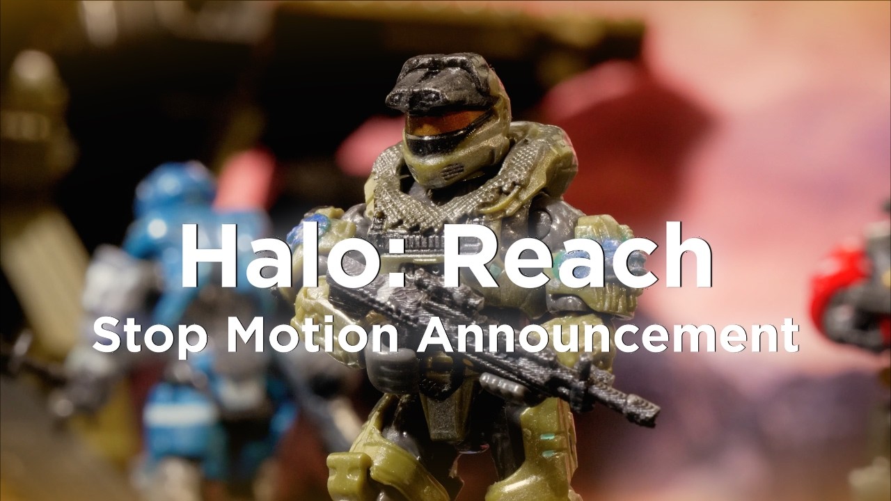 Halo Reach: Sole Survivor - Stop Motion Announcement Teaser #halo #stopmotion