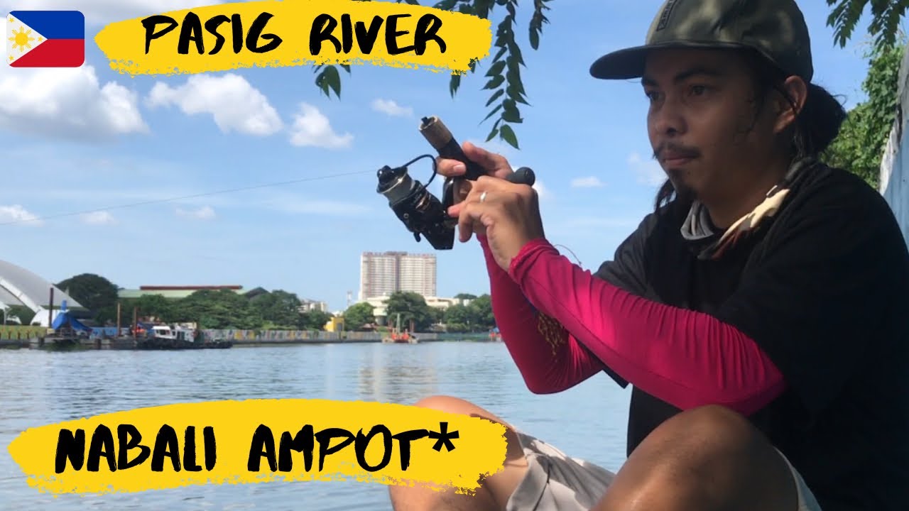Snapped Fishing Rod Pasig River Fishing Ep29 YouTube
