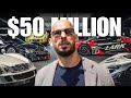 Andrew tate shows off insane 50 million car collection  full garage tour