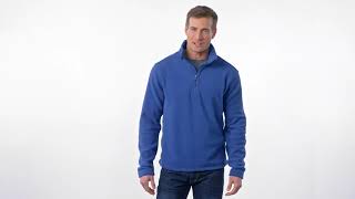 Custom Logo F218 Port Authority® Value Fleece 1/4-Zip Pullover
