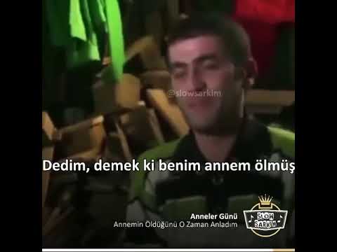 Annemin olduğunu o zaman anladım 😔