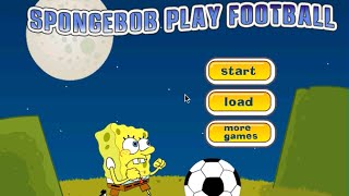 Spongebob Play Football Resimi