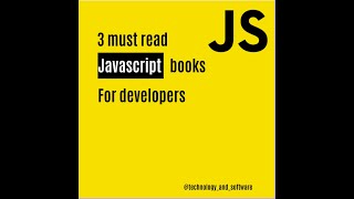 Top 3 must read Javascript books #shorts