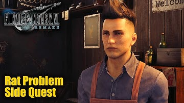 FINAL FANTASY 7 (VII) REMAKE PS5 - Rat Problem Side Quest / Chapter 3