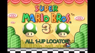 Super mario Bros.3 All-1Up Locations