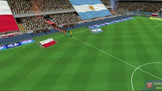 Football 2024, Argentina:5 VS Poland:0, part3.