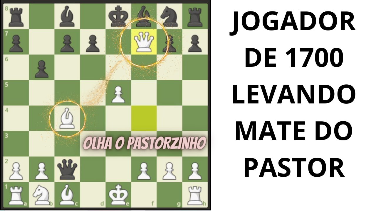 JOGADOR DE 1700 LEVANDO PASTOR NESSE NIVEL COMO PODE? (1700 aos 1900  partidas rápidas no chess.com) 