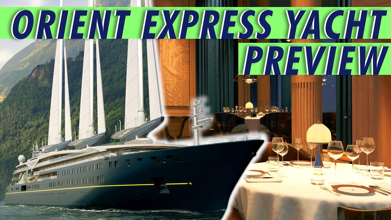 $500M Yacht *YOU* Can Book: Orient Express Corinthian Preview