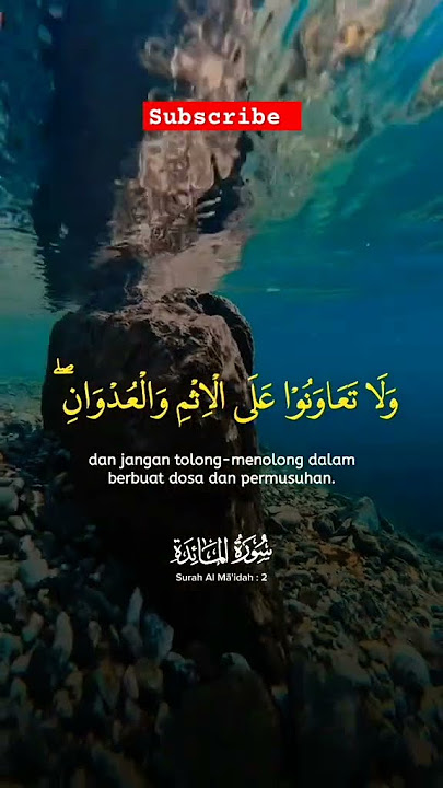 Surah Al-Ma'idah Ayat 2#shrots
