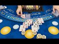 BLACKJACK | $1,000,000 BUY IN | SPLITS, DOUBLES, BLACKJACKS, &amp; HUGE BETS IN AMAZING WIN!