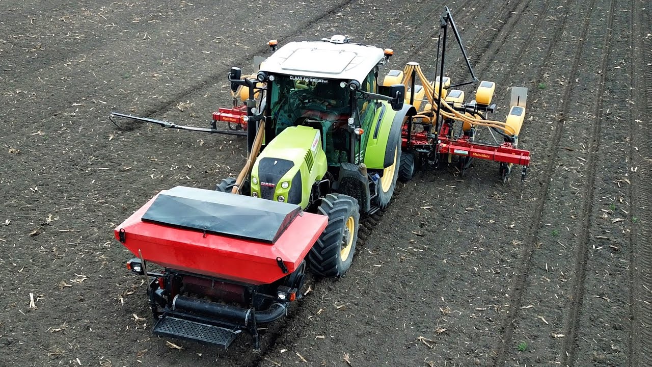 Semina mais 2022 | Claas Arion 460 | MaterMacc MS 8230