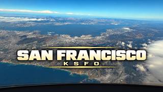 8K | The Most Incredible SFO Departure You'll See | Challenger 350
