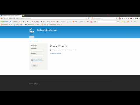 Drupal 7 Webform Module Basics - Daily Dose of Drupal Episode 11