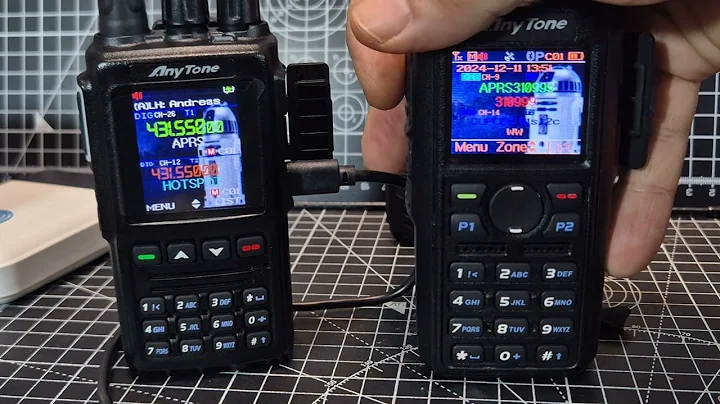 Anytone D168UV APRS - Digital Transmit & Receive