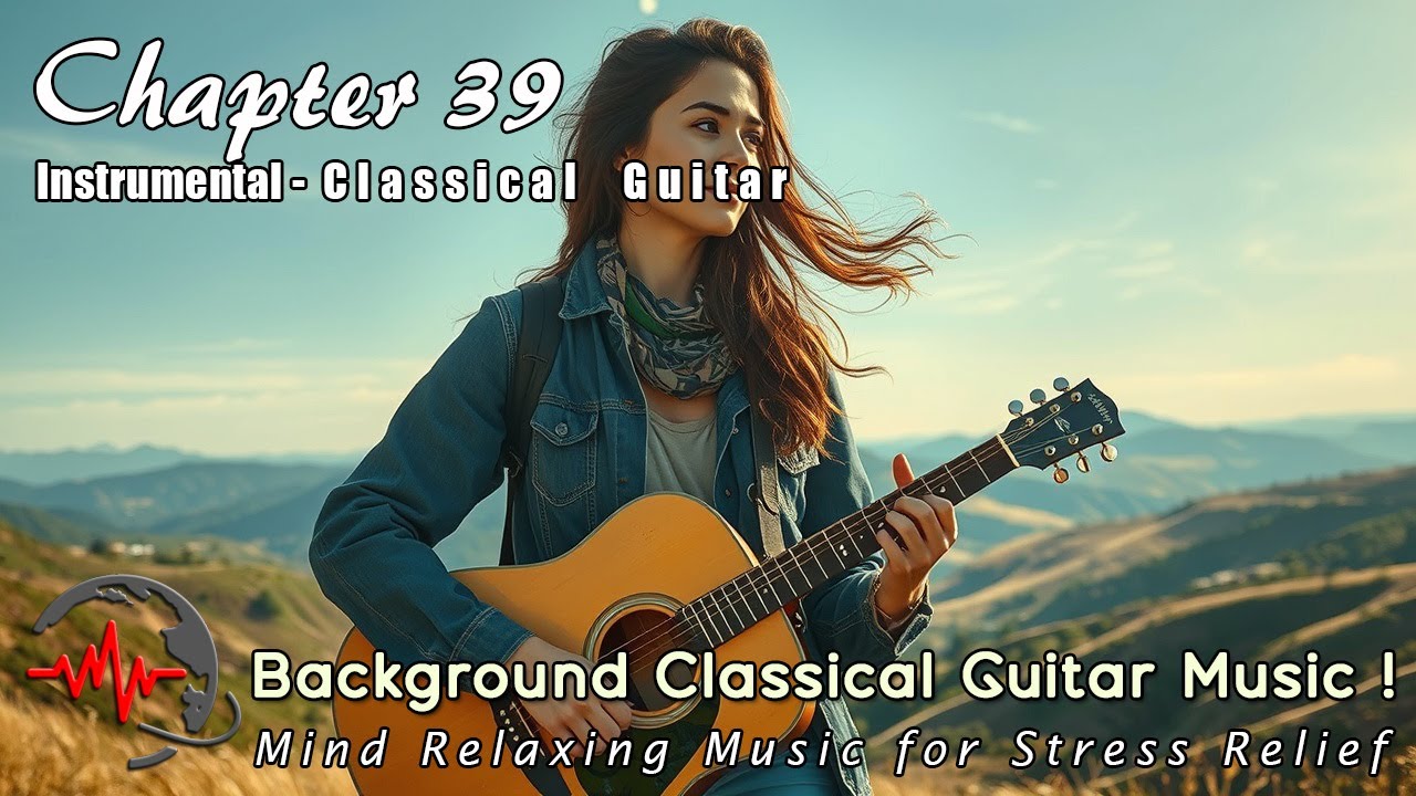 Classical Guitar Background Music- Mind Relaxing Music for Stress Relief - Instrumental - Chapter 39