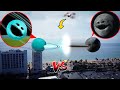 DRONE CATCHES THE MOON WAKES UP VS URANUS WAKES UP FIGHTING IN REAL LIFE! | THE MOON WAKES UP