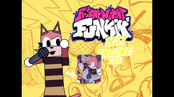 That cat lady in FNF test [TESTING ENGINE] V.06