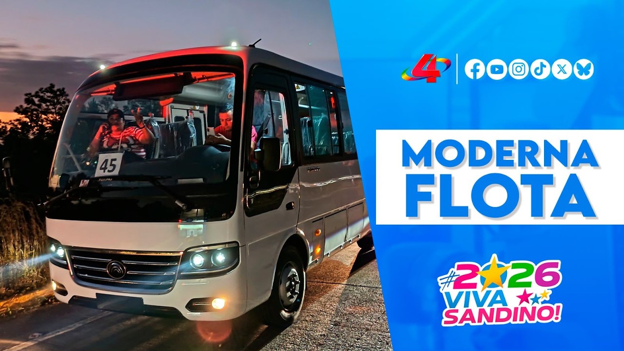 Modernización en el Caribe Norte: reciben nuevos buses chinos 🚌🇳🇮