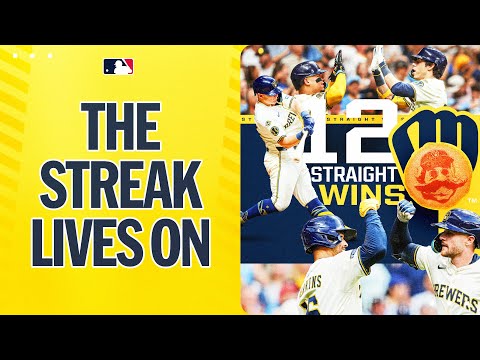 12 STRAIGHT WINS for the Brewers! 🥞 Time for burgers in Milwaukee 🍔