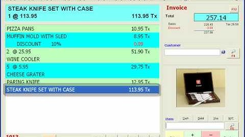 Typical Sales & Discounts using ACE Retail POS