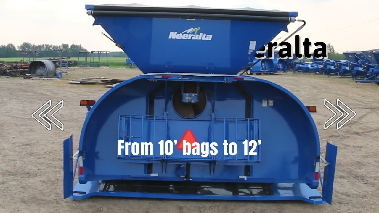 Neeralta 12' Grain Bagger / Grain bag loader: "Next-Level Innovation"