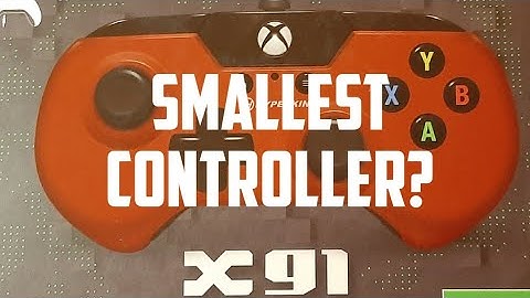 Is this the Smallest Controller? Hyperkin X91 Xbox One/Win10 Retro Controller Review + Unboxing