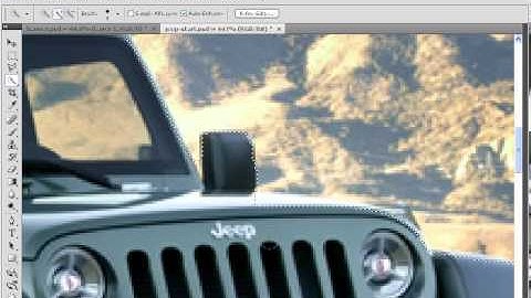 QUICK SELECTION TOOL, Creating Selections in Photoshop CS-4 - Chapter 9