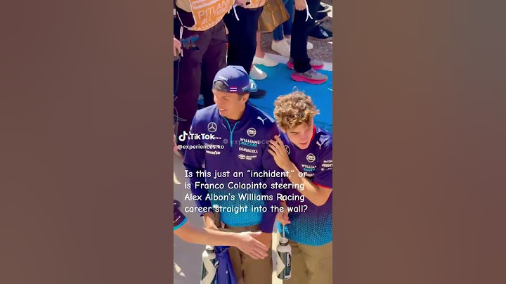💥🤣 El INCIDENTE entre FRANCO COLAPINTO Y ALEX ALBON #f1 #automobile