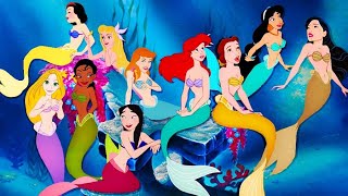 Disney Princesses as Mermaids Part 2