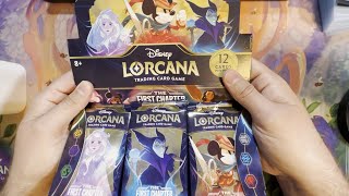 Lorcana The First Chapter Booster Box Opening, Hunt for Elsa!