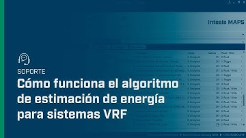 Cómo funciona el algoritmo de estimación de energía para sistemas VRF | Intesis