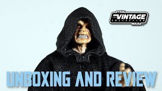 Star Wars Vintage Collection The Emperor 4k Unboxing and Review