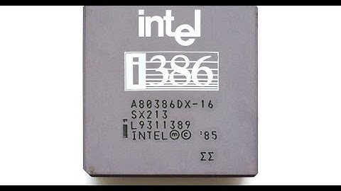 Excellent Intel 80386 "primer" from MIT : Quick addend. to C++ #178
