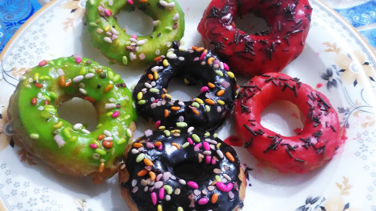 Donuts Recipe Easy Homemade doughnuts | How to make soft & good shape donut without donut cutter