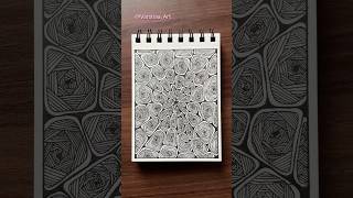 Day 317 - Easy Doodle Art Tutorial #doodle #doodleart #easy #drawing #art #zentangle #zen
