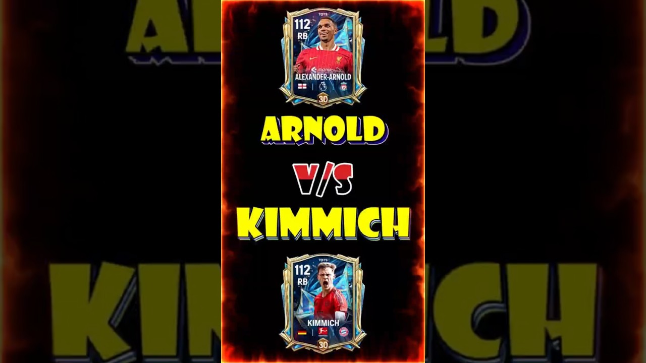 Arnold VS Kimmich (WEEK 3) 😱TOTS ICONS FCMOBILE 25 