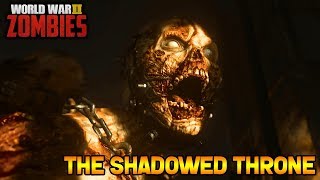 WW2 ZOMBIES - THE SHADOWED THRONE MAIN EASTER EGG HUNT! (Call of Duty WW2 Zombies)