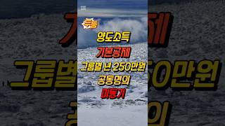 양도소득 기본공제, 그룹별 년 250만원, 공동명의, 미등기