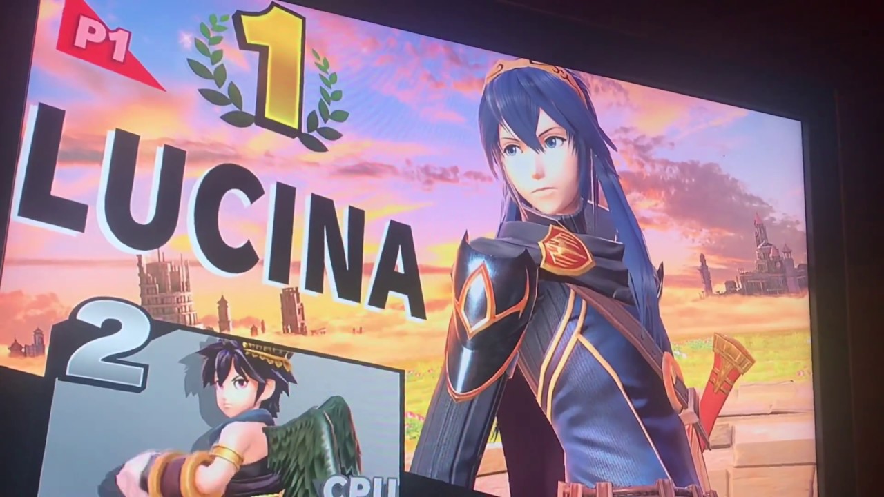 Lucina VS Dark Pit In Smash Ultimate.