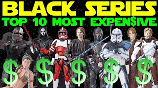 Top 10 MOST EXPENSIVE Star Wars Black Series Action Figures - 2024 - Figure It Out Ep. 272