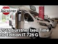 bürstner Ixeo Time 30 Edition IT 726 G 2019 Motorhome 7,14 m