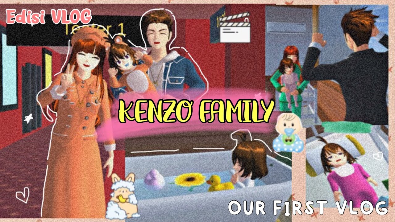 Kenzo Family (VLOG) | Sakura School Simulator