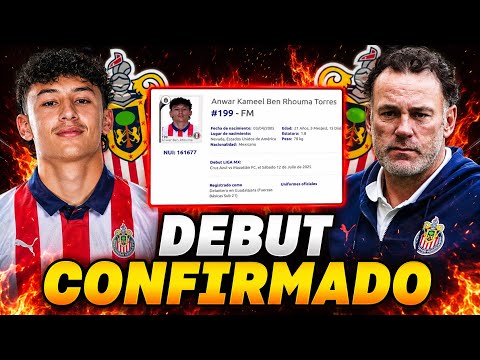 🚨REFUERZO CHIVA Anwar Ben Rhouma DEBUTA CON CHIVAS | TUNECINO CON CHIVAS | CHIVAS VS TOLUCA