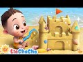 Beach Day Song | We Are at the Beach | Going to the Beach   LiaChaCha Nursery Rhymes & Baby Songs