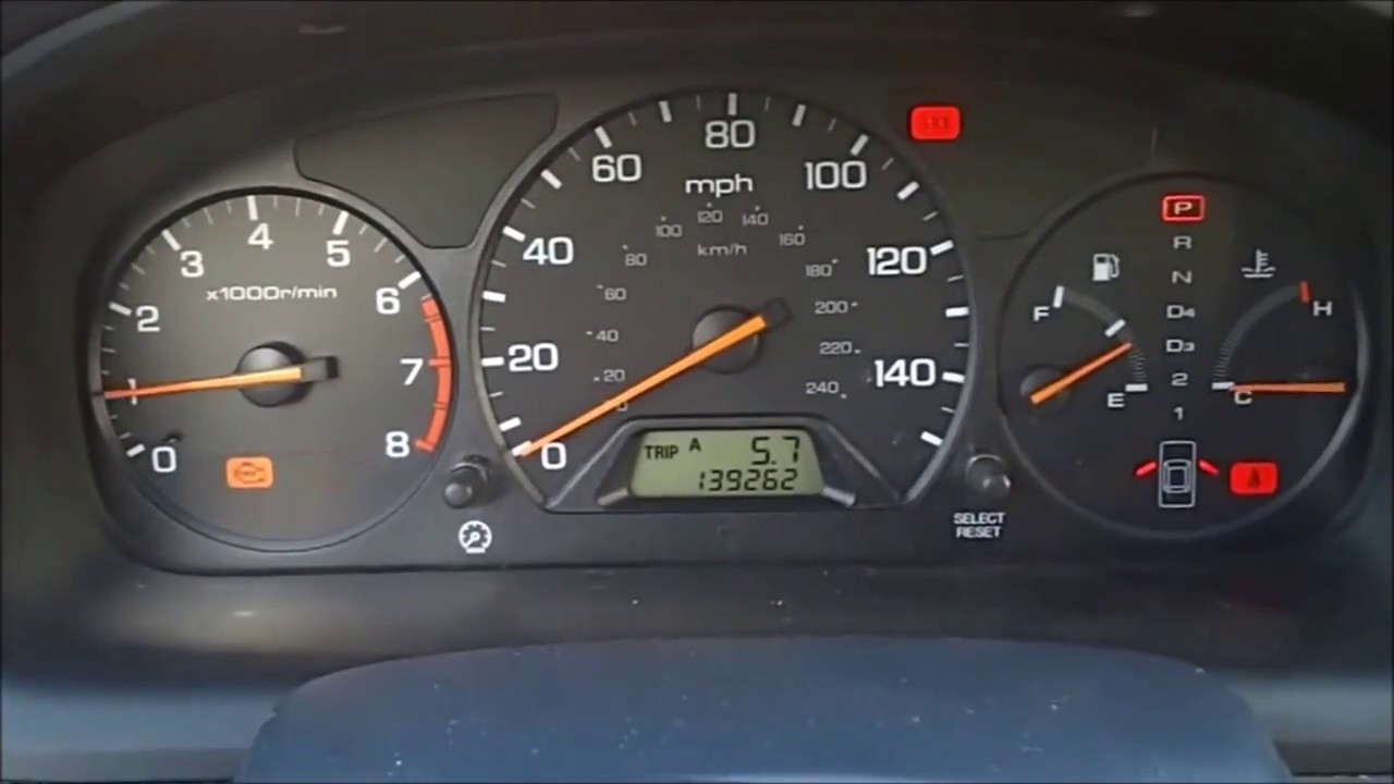 HOW TO: reset MAINTENANCE REQUIRED light on 2000 Honda Accord - YouTube