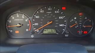 HOW TO: reset MAINTENANCE REQUIRED light on 2000 Honda Accord