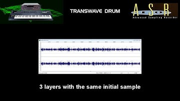 Transwave RANDOM drum on ASR 10