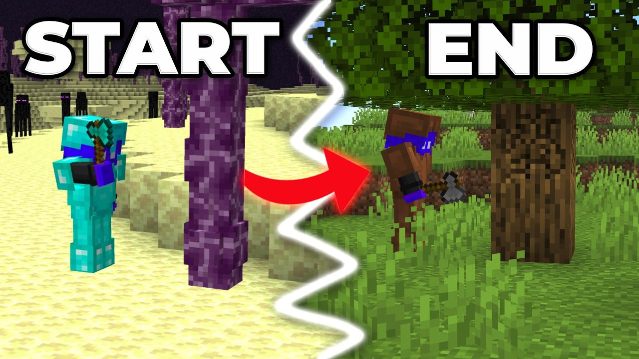 Can you beat minecraft hardcore backwards?