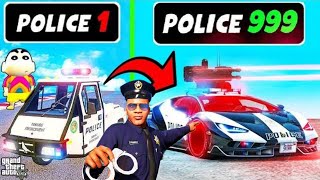 GTA 5 : Franklin & Shinchan  mission For Best And Worst Police Car IN (GTA V MODS)