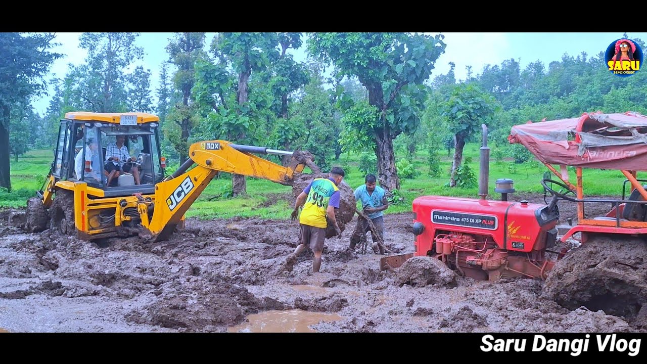 જીતુ ના ટ્રેક્ટર ફસના 😱 Jitu Na Trectar Pasna 😡 Dangi Comedy Video #sarudangicomedy New Funny Video